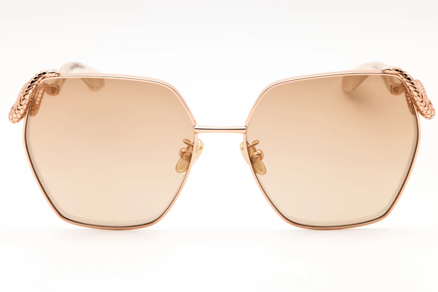 Roberto Cavalli SRC035M 8FCG Sunglasses Shiny Copper Gold 59mm Women 2