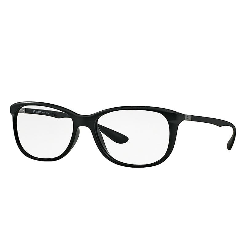 Ray-Ban RB7024 5204 LITEFORCE Eyeglasses Black 54mm Unisex
