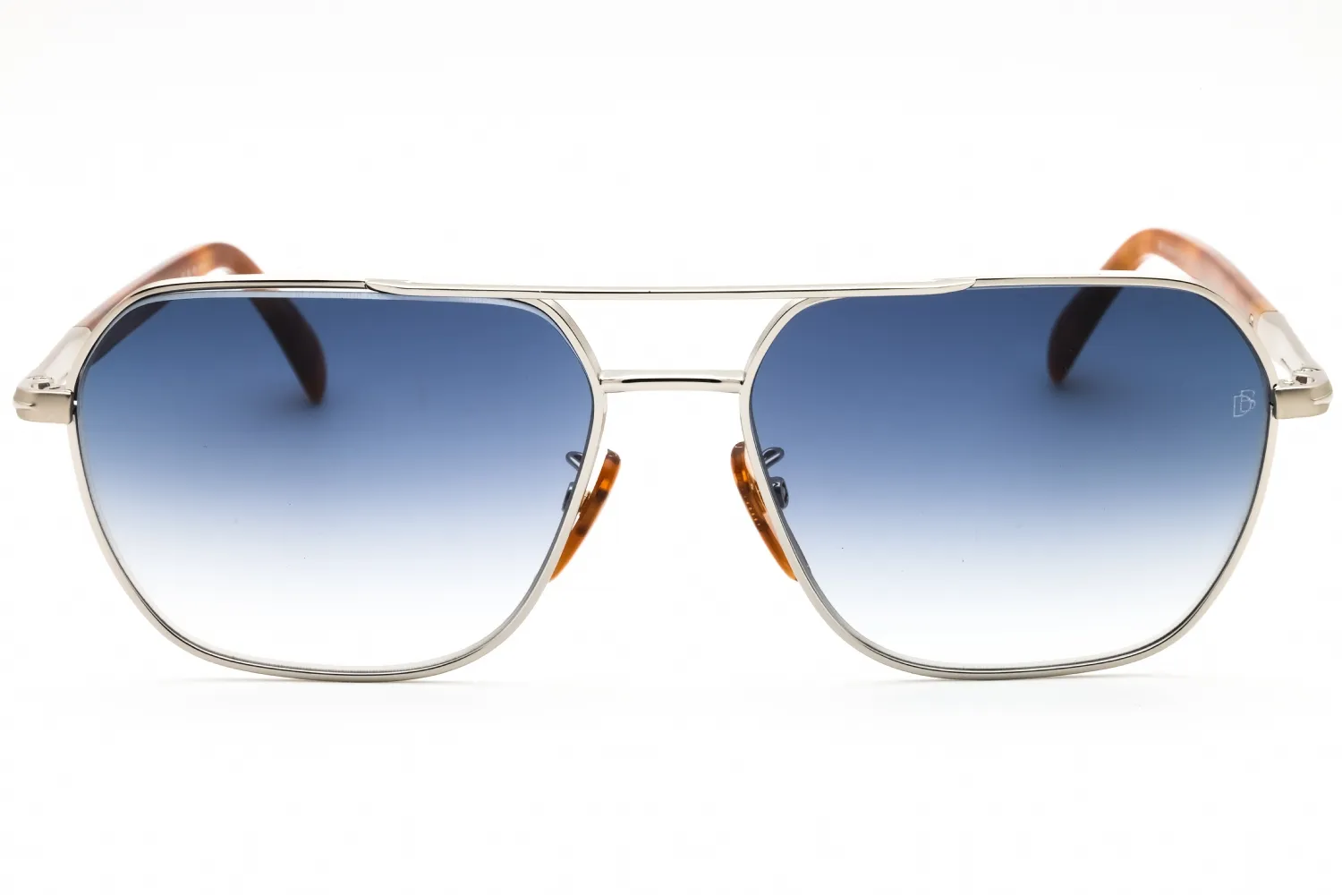 David Beckham DB 1128/G/S 0YL7 08 Sunglasses Silver 59mm Men 2