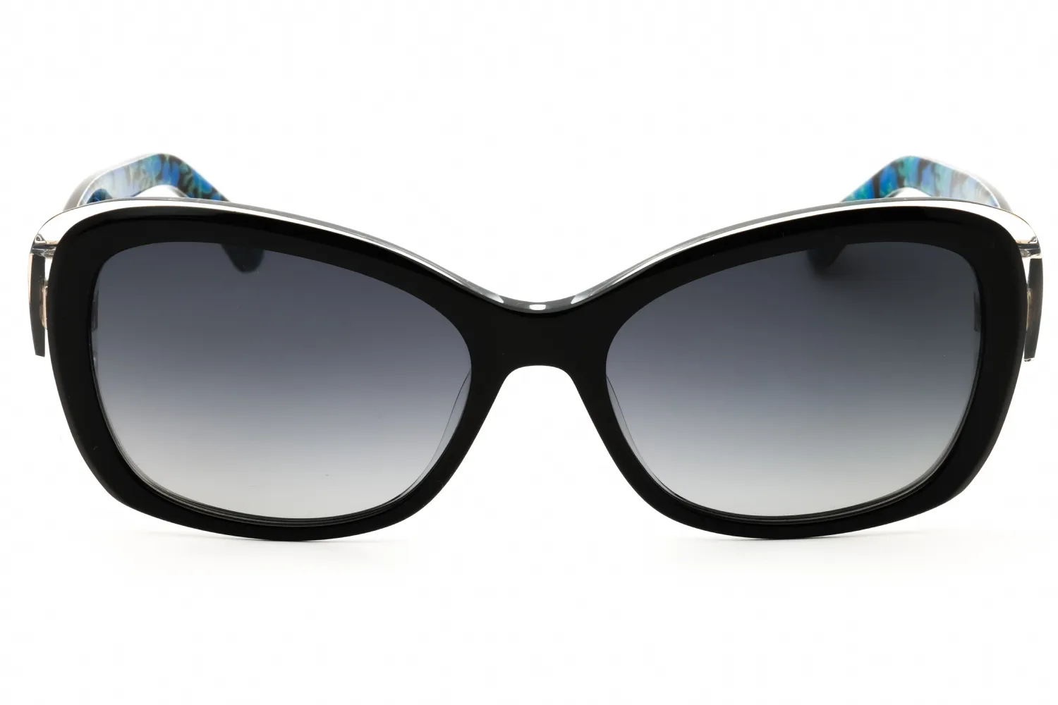 Kate Spade ELOWEN/G/S/US 0807 9O Sunglasses Black 55mm Women 2