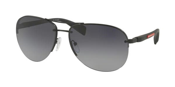 Prada SPS56M DG0-5W1 PS 56MS Sunglasses Black 130mm Men