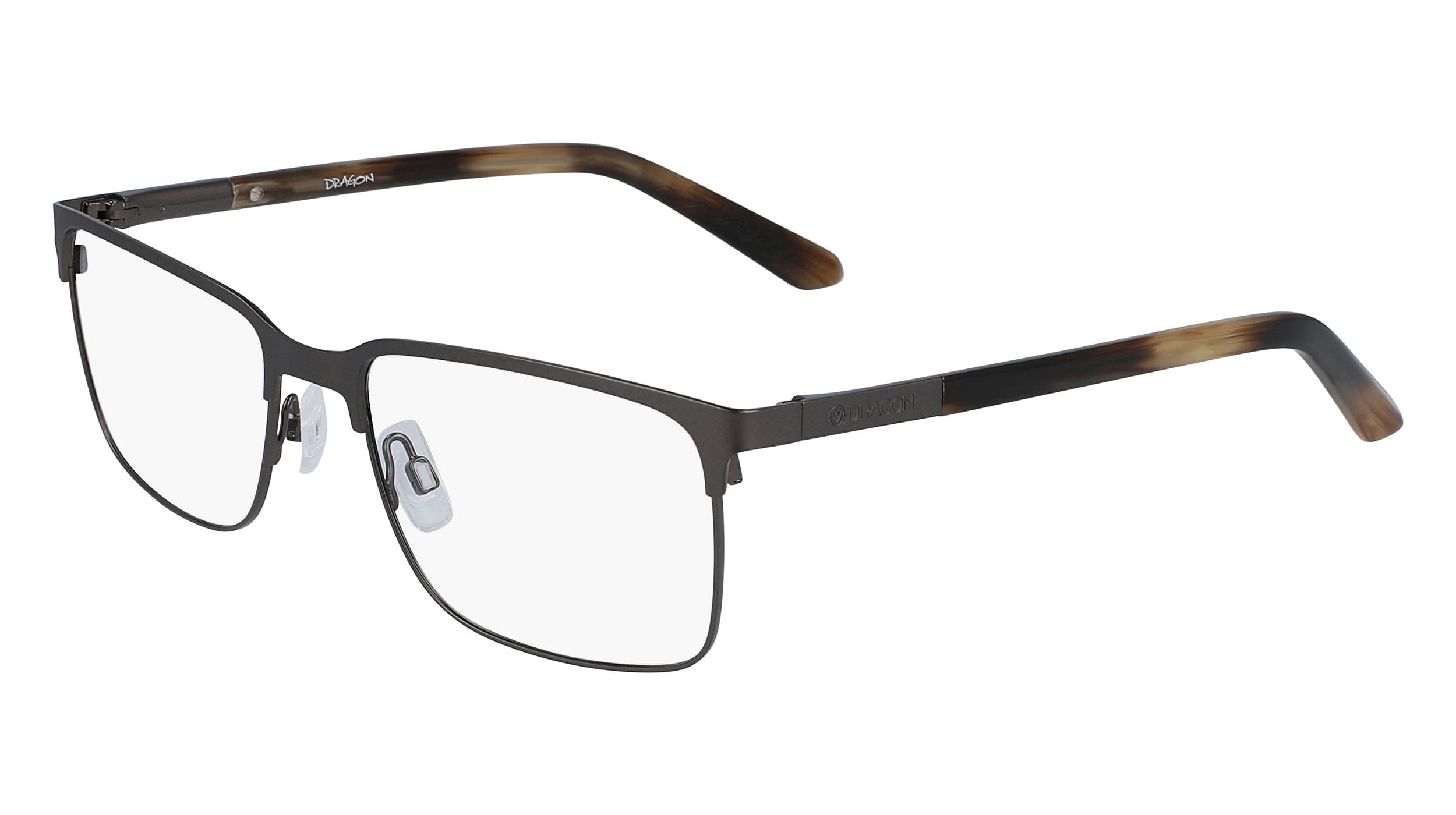 Dragon DR2015 074 Eyeglasses Matte Gunmetal 57mm Men