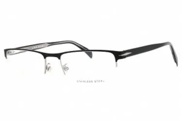 David Beckham DB 1068 0TI7 00 Eyeglasses Mt Black Ruthenium 56mm