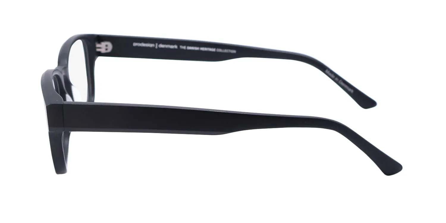ProDesign Denmark Cut 5 6031 Eyeglasses Matte Black 51mm Men 4