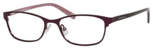Liz Claiborne L425 0FS7 Eyeglasses Red 48mm Women