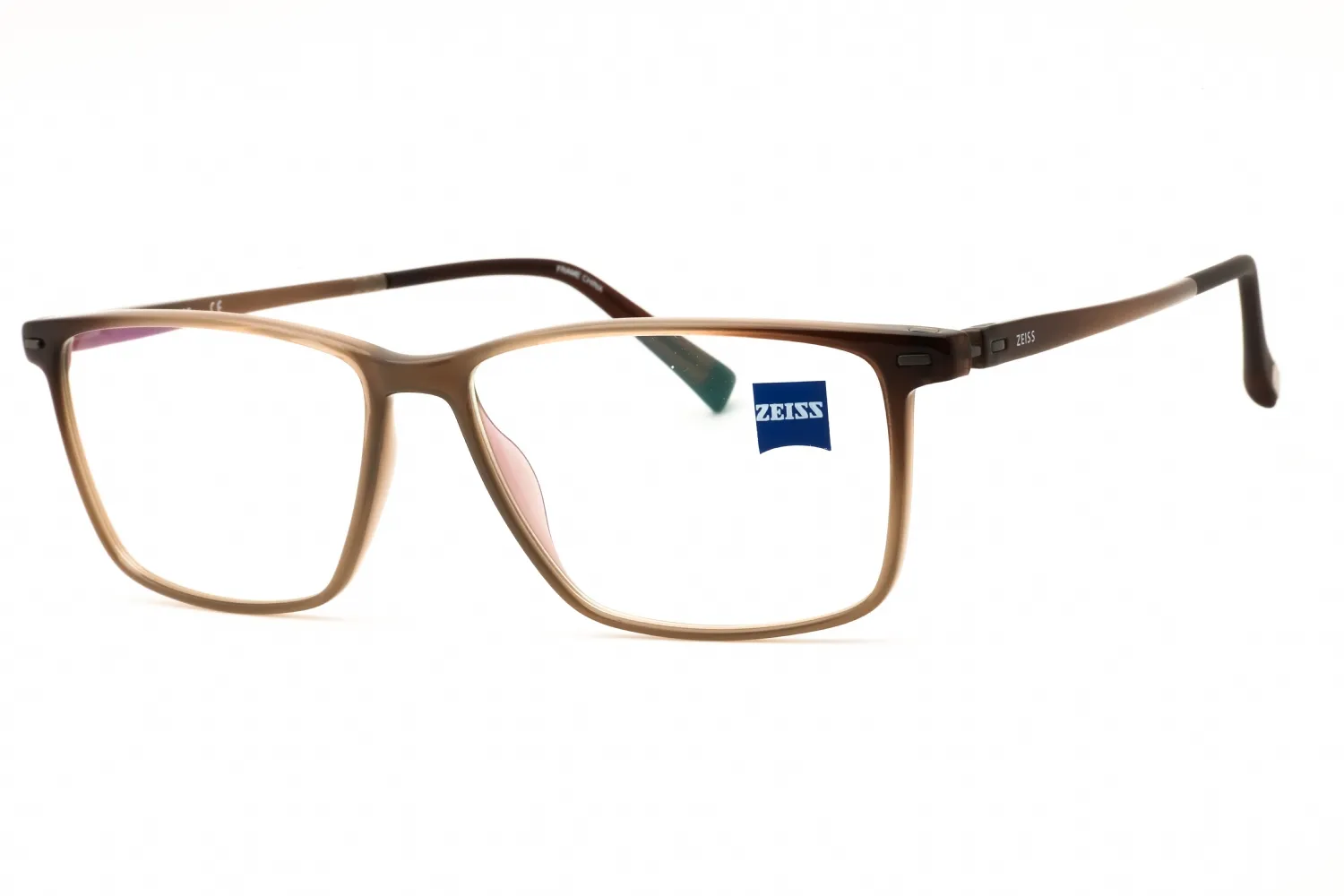 Zeiss ZS20008 110 Eyeglasses Brown 57mm Men
