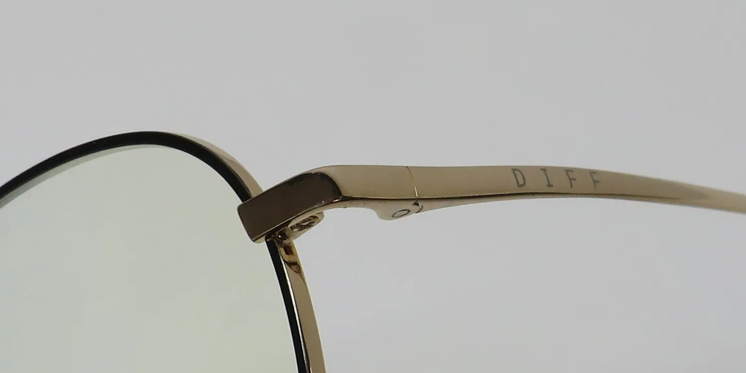 Diff Aiden Blue Light Lens bk Eyeglasses Black 50mm 6