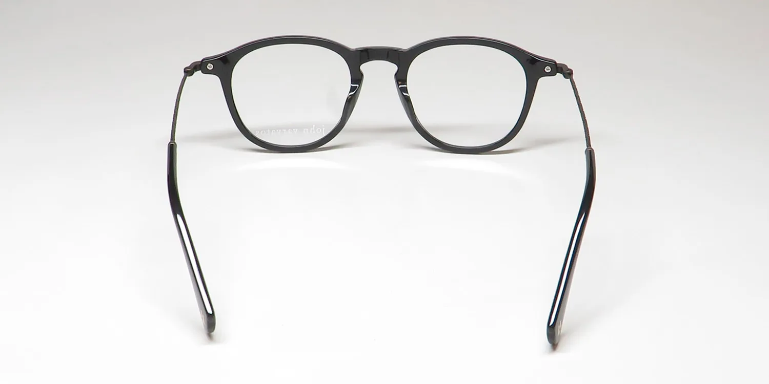 John Varvatos Vjv421 black Eyeglasses Black 47mm 5