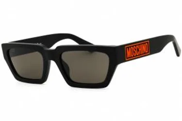Moschino MOS166/S 0003 IR Sunglasses Matte Black 55mm