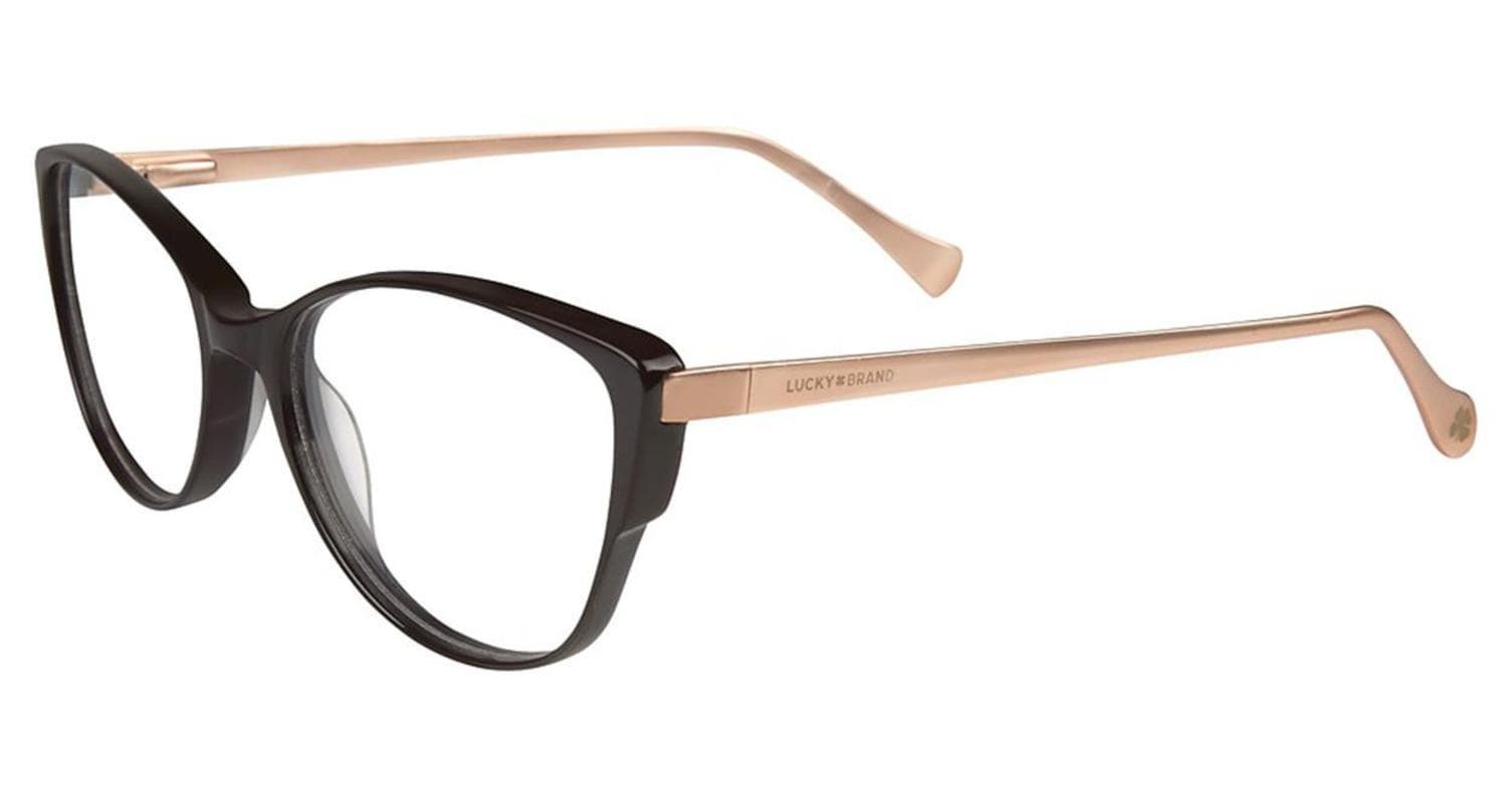 Lucky Brand D209 53BLA Eyeglasses Black 53mm Women