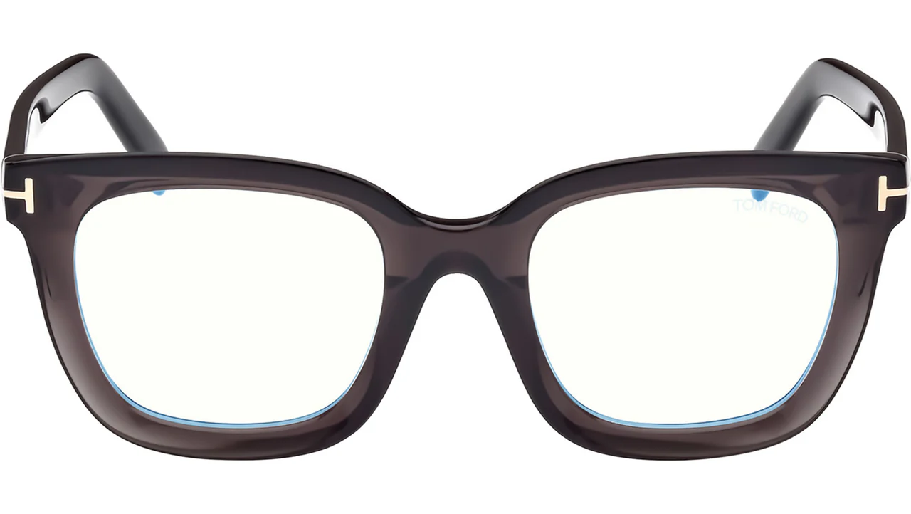 Tom Ford FT5880B 020 Eyeglasses Grey 51mm Women 2