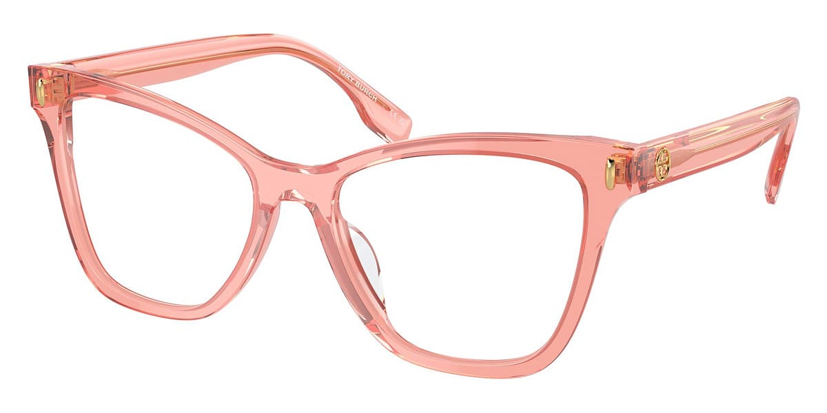 Tory Burch TY2142U 1990 Eyeglasses Transparent Orange 51mm Women