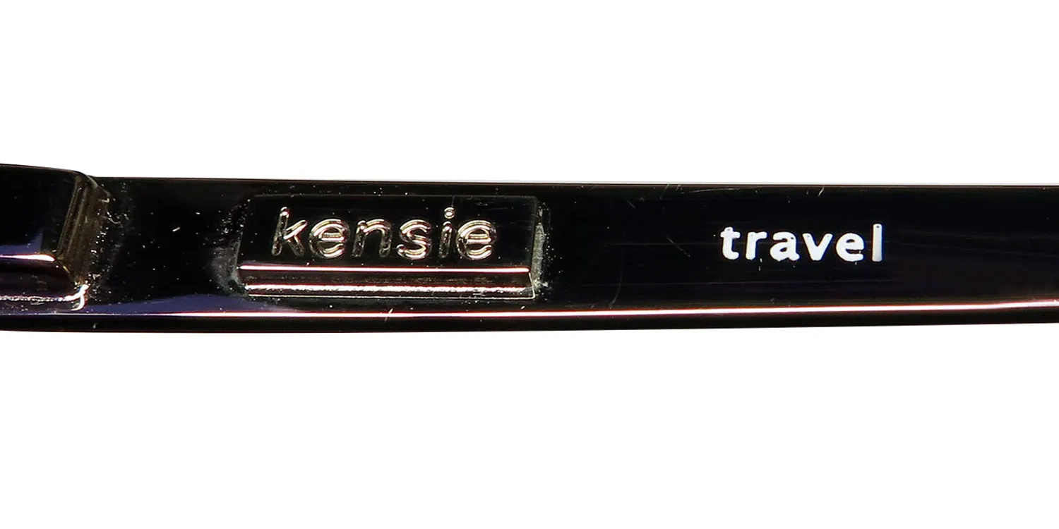 Kensie Travel dt Eyeglasses Dark Tortoise Purple 53mm 7