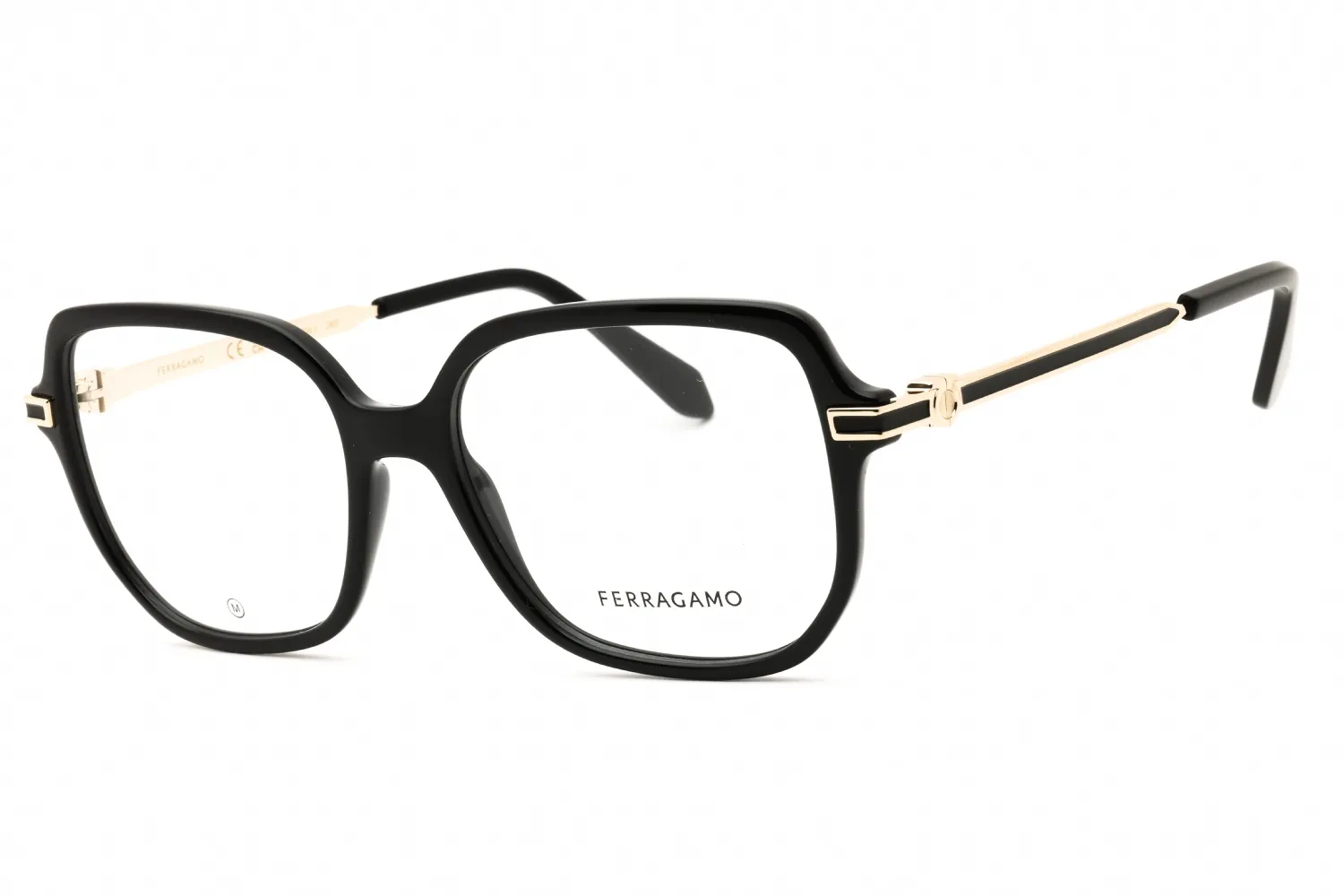 Salvatore Ferragamo SF3012 001 Eyeglasses Black 53mm Women