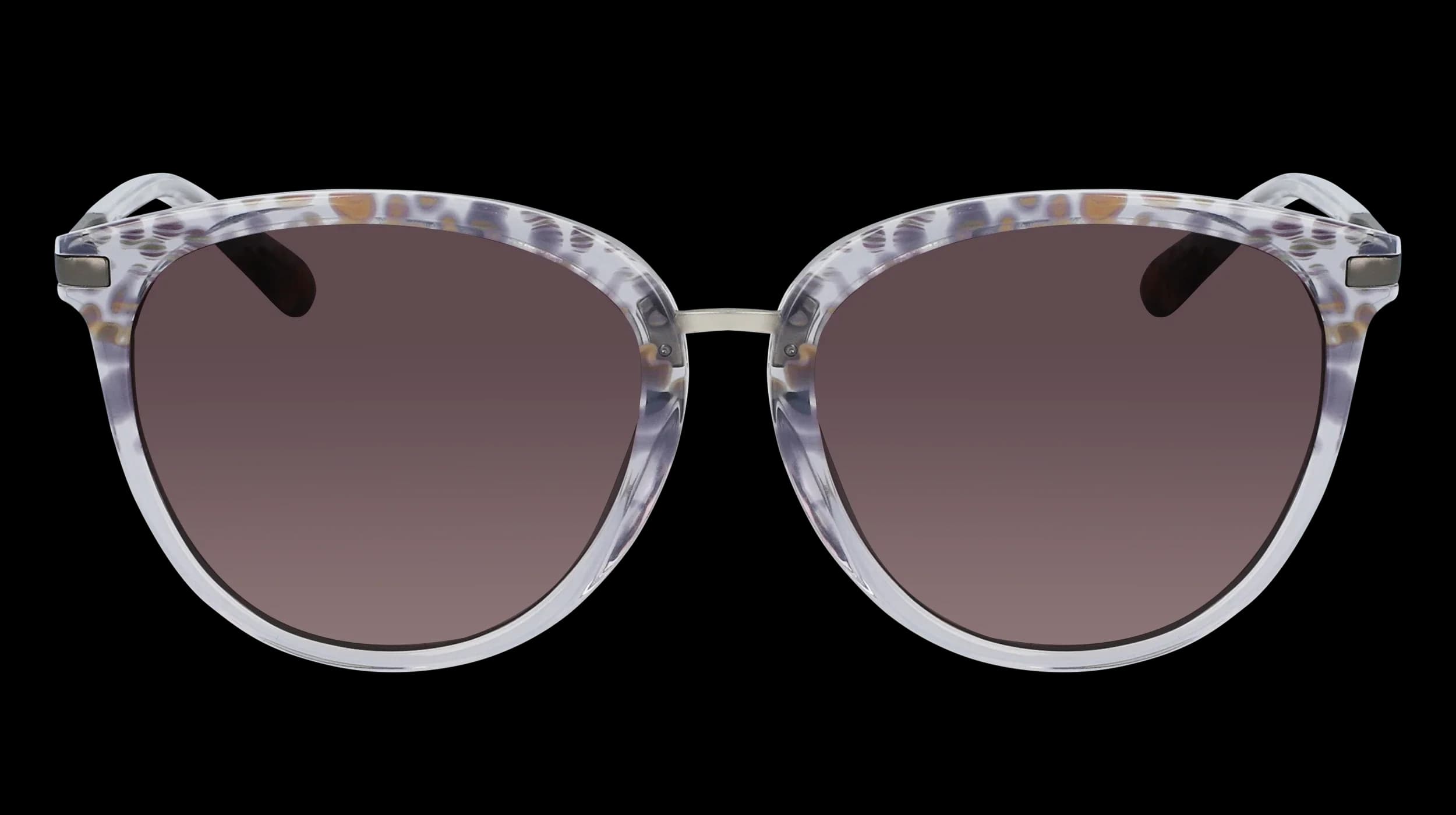 Anne Klein AK7073 020 Sunglasses Grey Animal 55mm Women 2