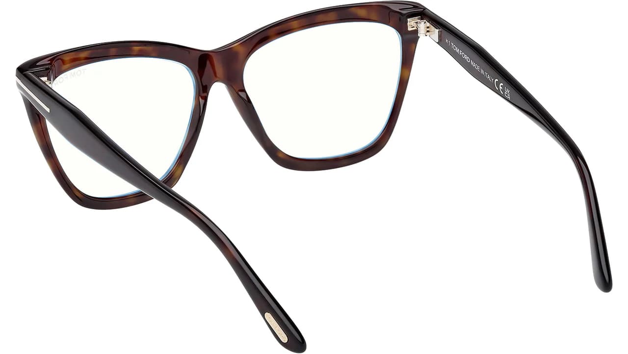 Tom Ford FT6064B 052 Eyeglasses Dark Havana 56mm Women 3