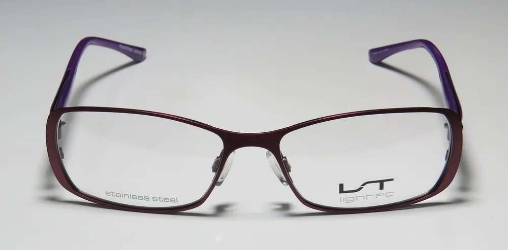 Lightec 7038l pp030 Eyeglasses Plum 52mm Unisex 3