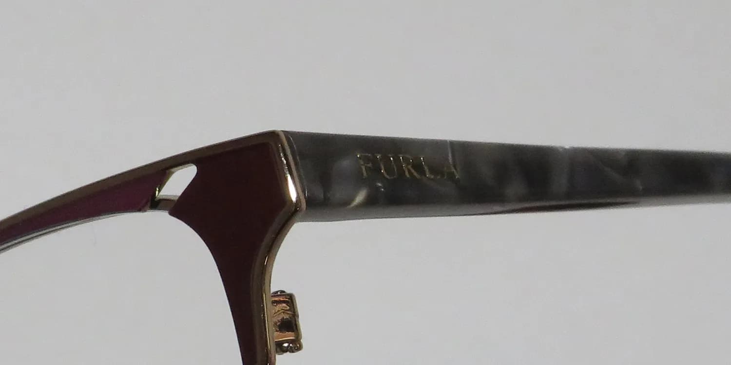 Furla Vfu360 08m6 Eyeglasses Camel 54mm 6