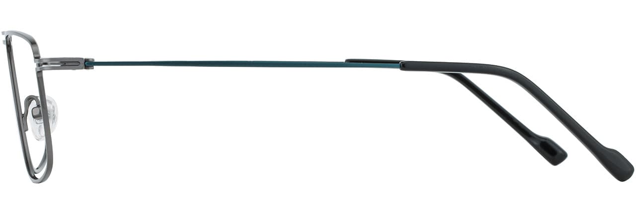 Scott Harris SH-740 C2 Eyeglasses Gunmetal Teal 55mm Men 3