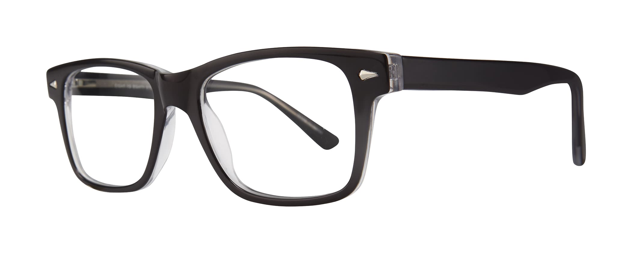 Eight To Eighty RALPH BLACK/CRYSTAL Eyeglasses Black 52mm Women
