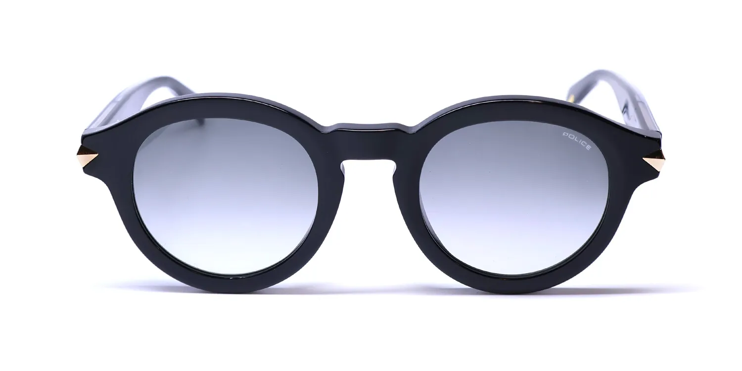 Police Splf31 Dawn 3 0700 Sunglasses Black 47mm Unisex 3