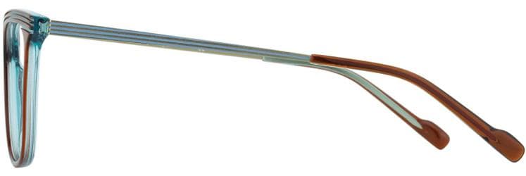 Scott Harris SH-802 C3 Eyeglasses Brown 53mm Women 3