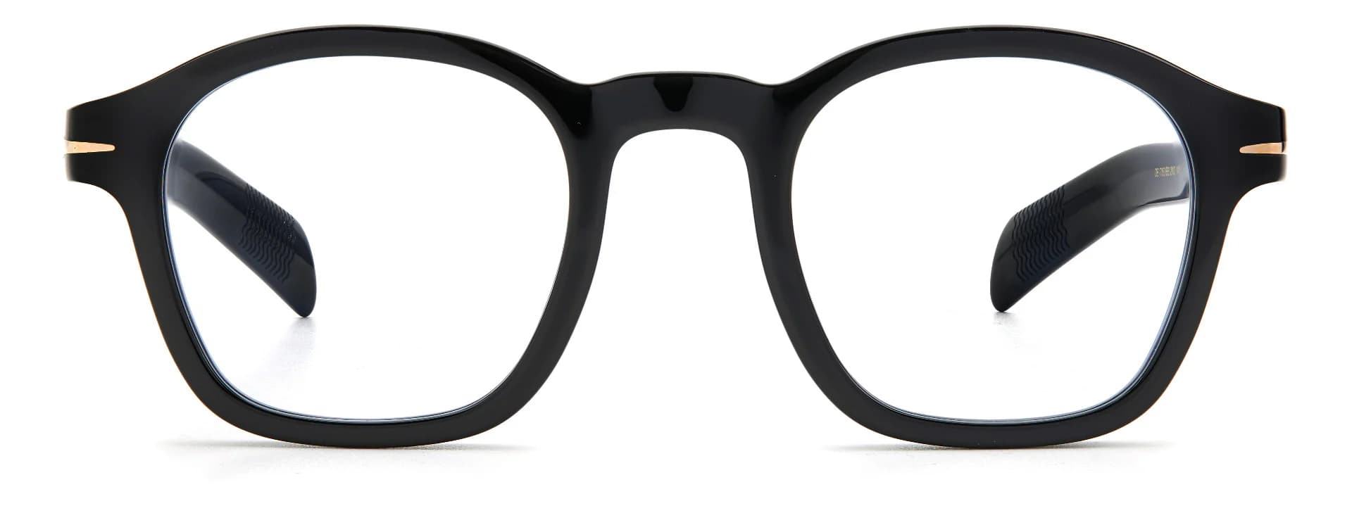 David Beckham DB7053BB 02M2 Eyeglasses Black Gold 45mm Men 2