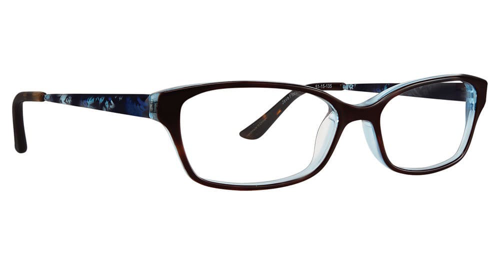 Vera Bradley Hadley JFL Eyeglasses Java Floral 51mm Women