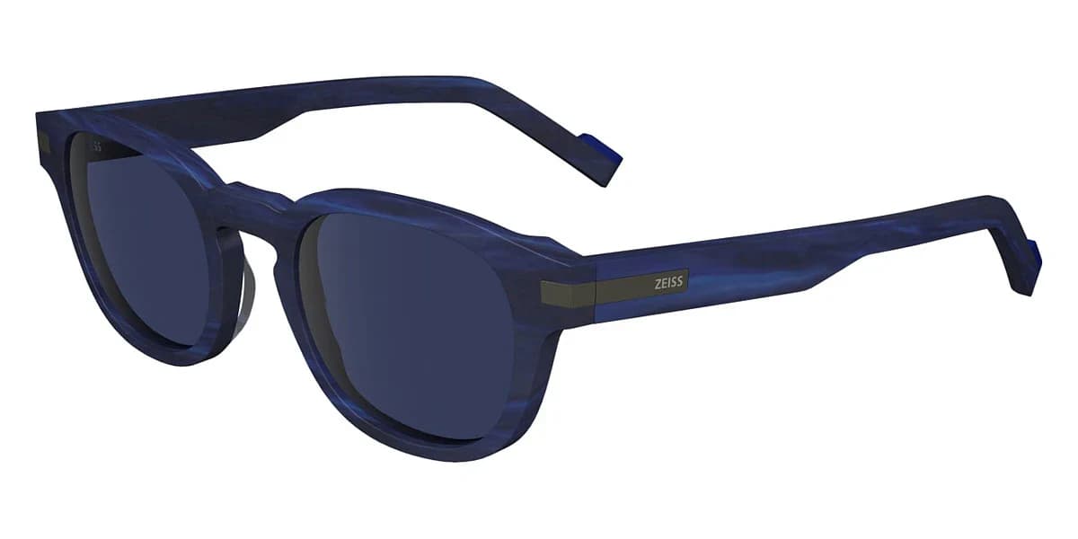 Zeiss ZS23536S 462 Sunglasses Blue Horn 49mm Unisex