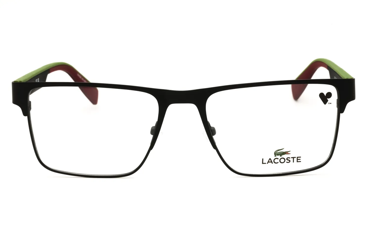 Lacoste L2318 002 Eyeglasses Matte Black 55mm Men 2