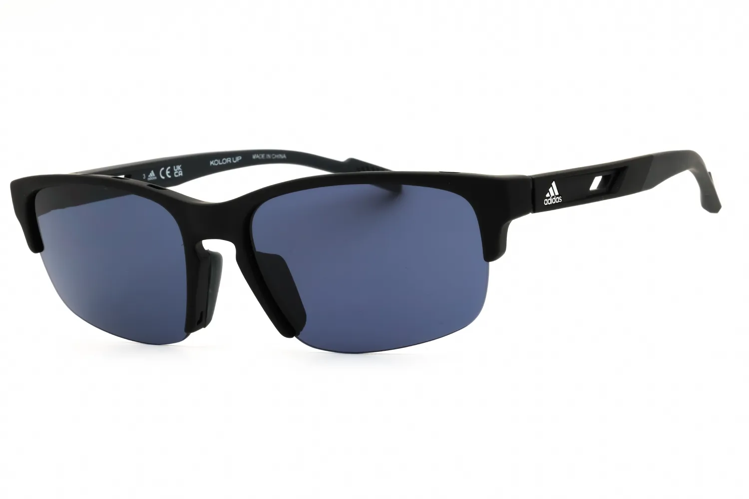 Adidas SP0068 02A Sunglasses Matte Black 57mm Men