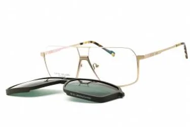Zeiss ZS24157LP 718 Eyeglasses Satin Gold 57mm