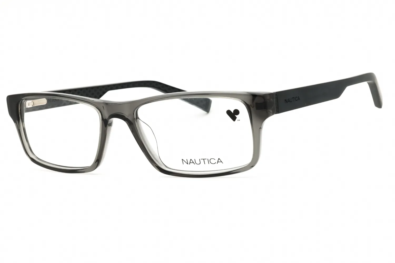 Nautica N8159N 015 Eyeglasses Smoke Crystal 54mm Men