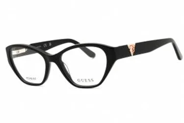 Guess GU50162 001 Eyeglasses Shiny Black