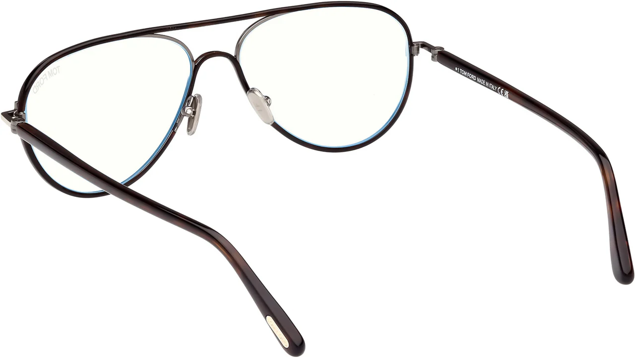 Tom Ford FT5897B 052 Eyeglasses Dark Havana 57mm Women 5