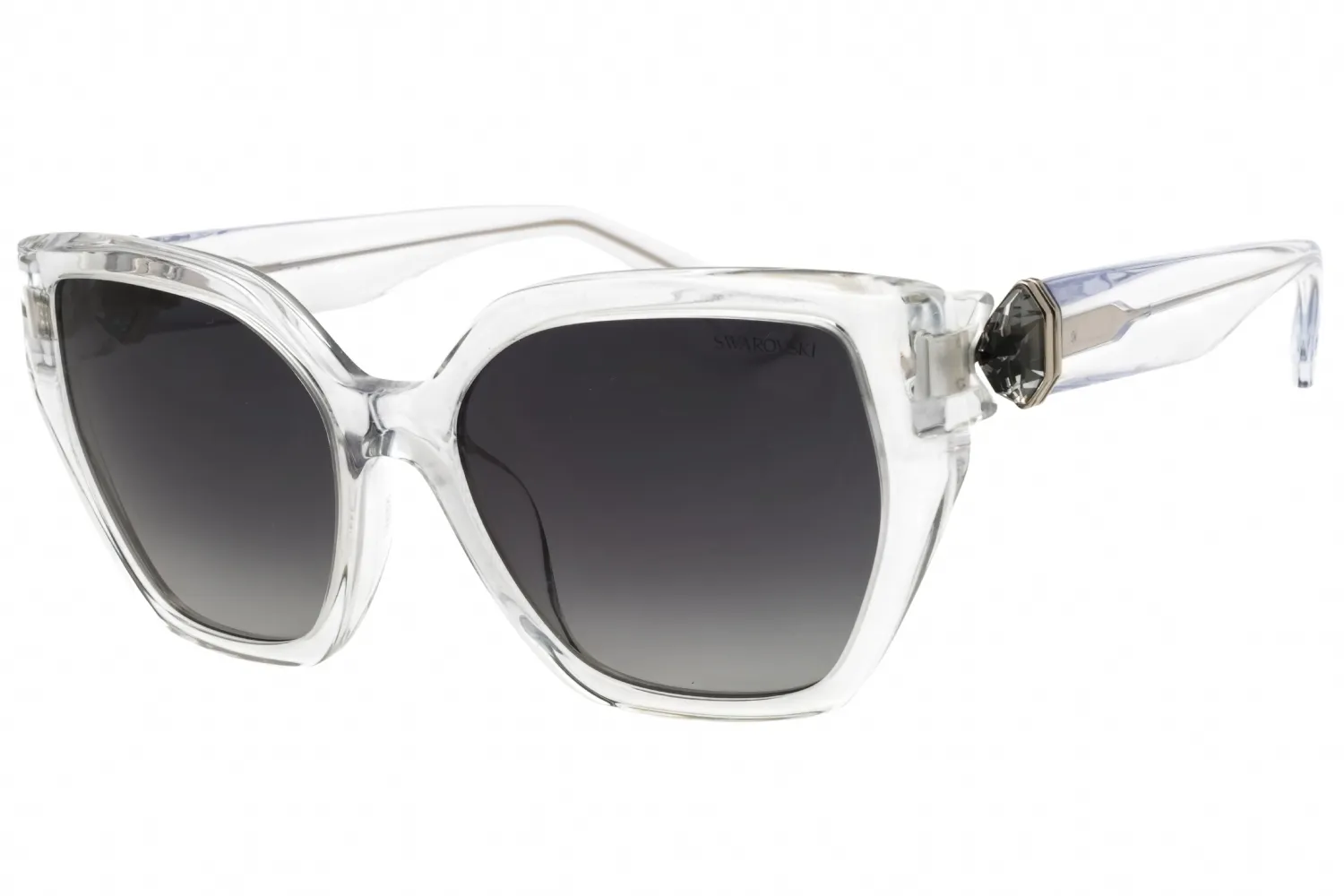 Swarovski SK6044U 10278G Sunglasses Transparent 56mm Women