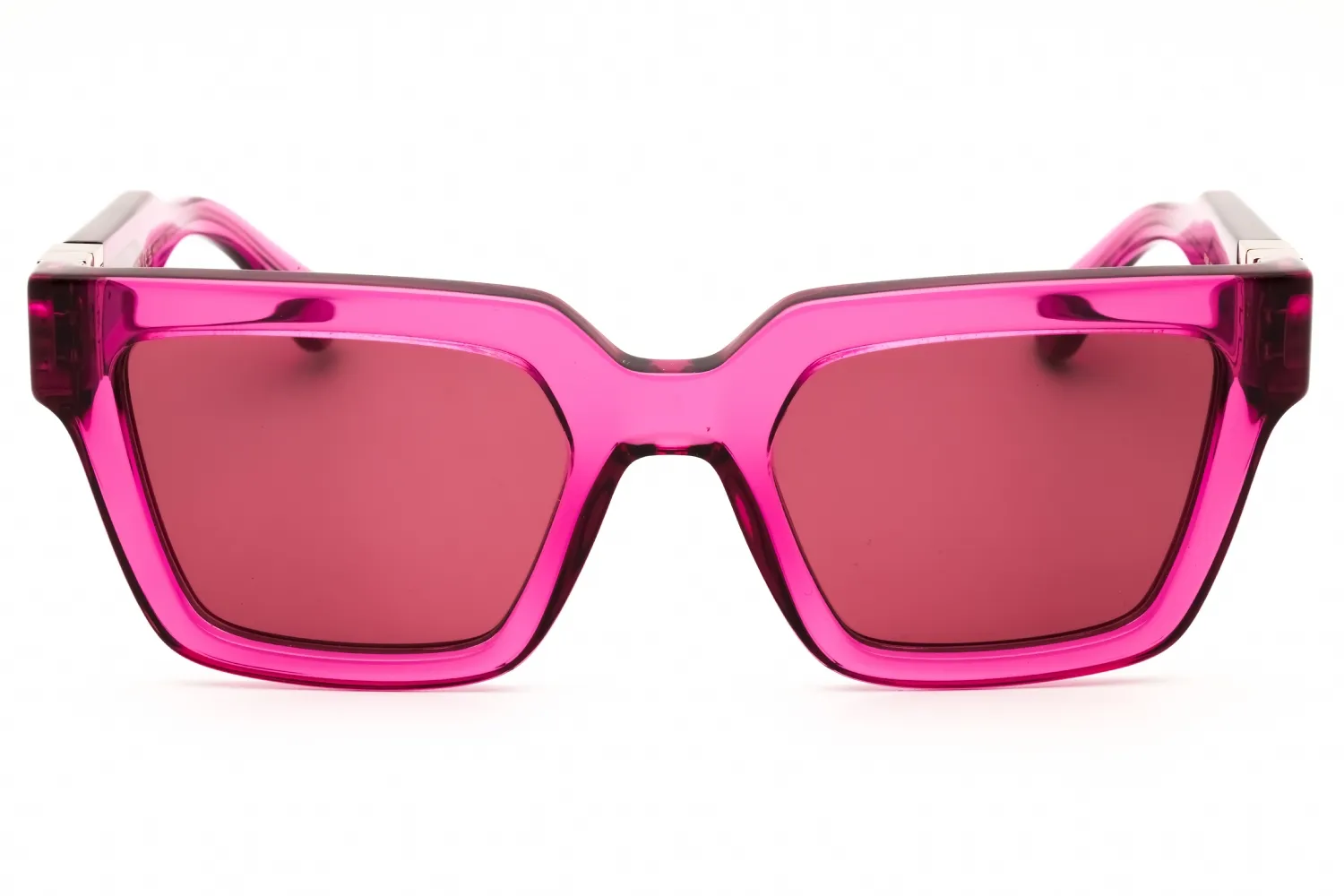 Salvatore Ferragamo SF2066S 665 Sunglasses Transparent Cyclamen 52mm Women 2