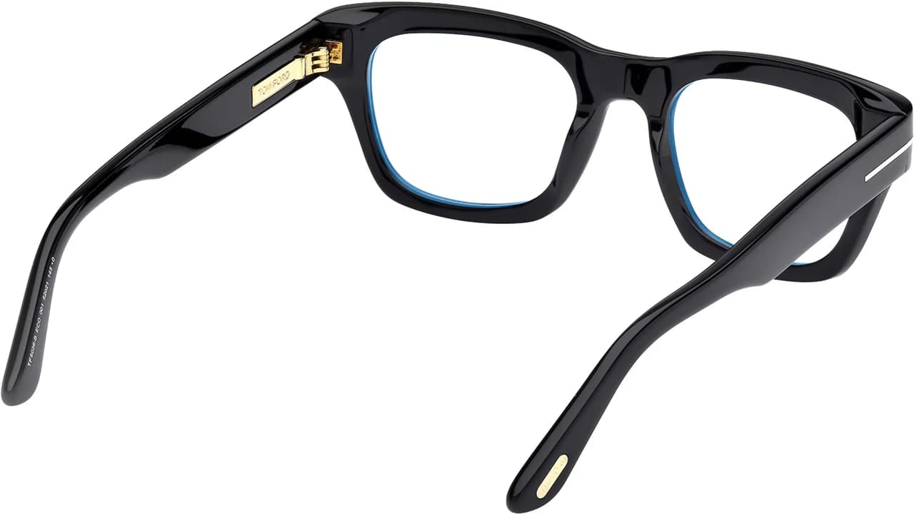 Tom Ford FT6036B 001 Eyeglasses Shiny Black 52mm Women 5