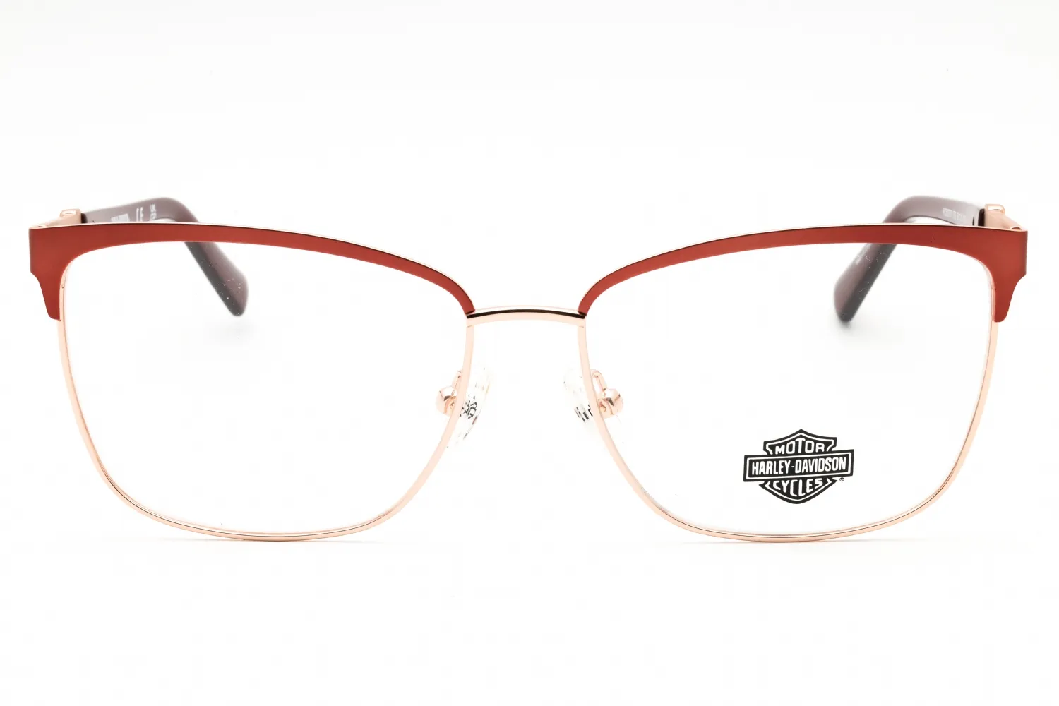 Harley Davidson HD50076 073 Eyeglasses Matte Pink 56mm Women 2