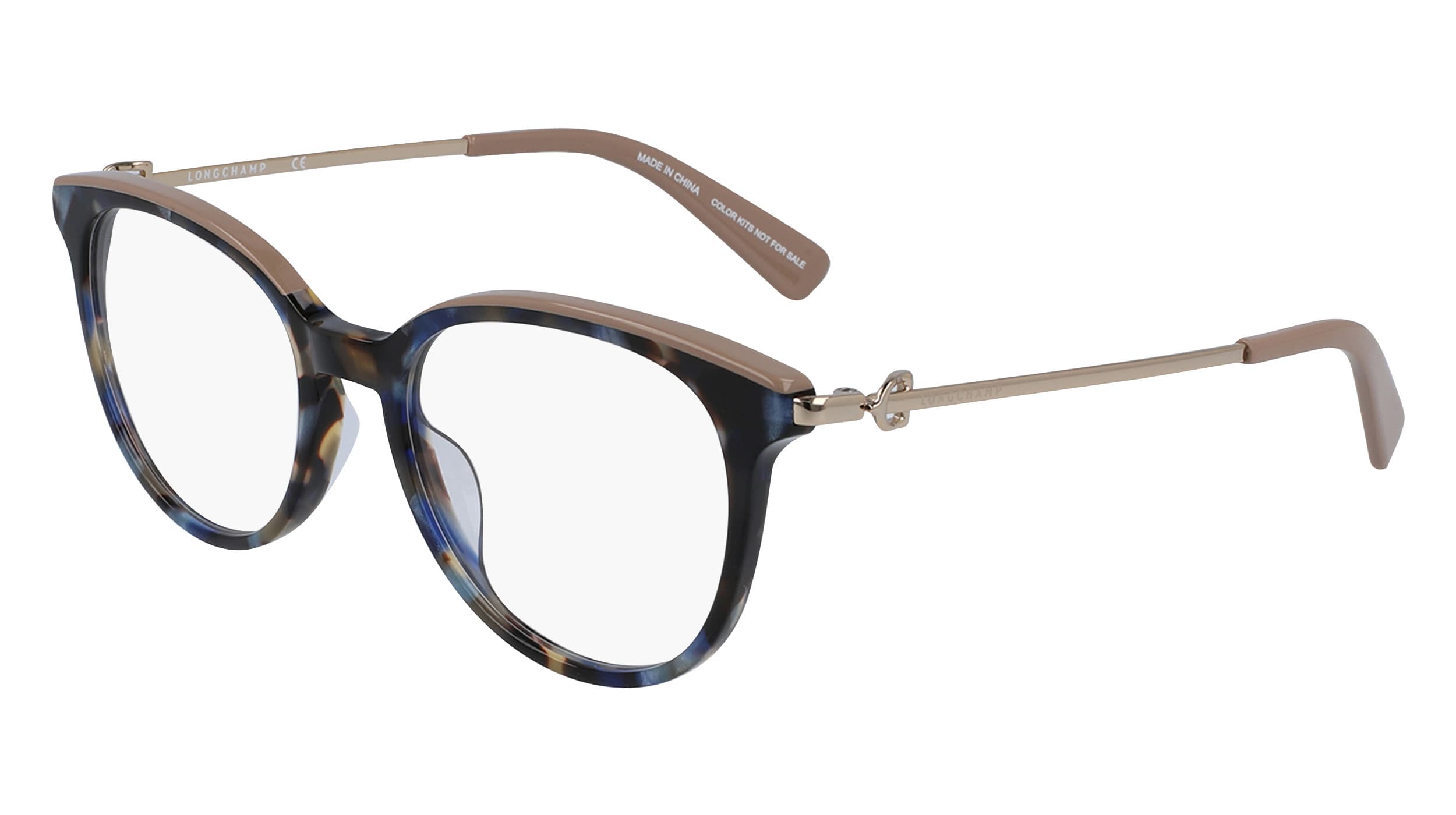 Longchamp LO2667 433 Eyeglasses Tortoise Blue 51mm Women