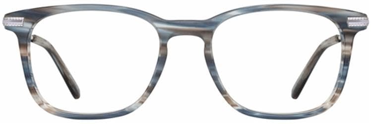 Scott Harris SH-VIN47 C3 Eyeglasses Matte Blue Stripe 51mm Unisex 2