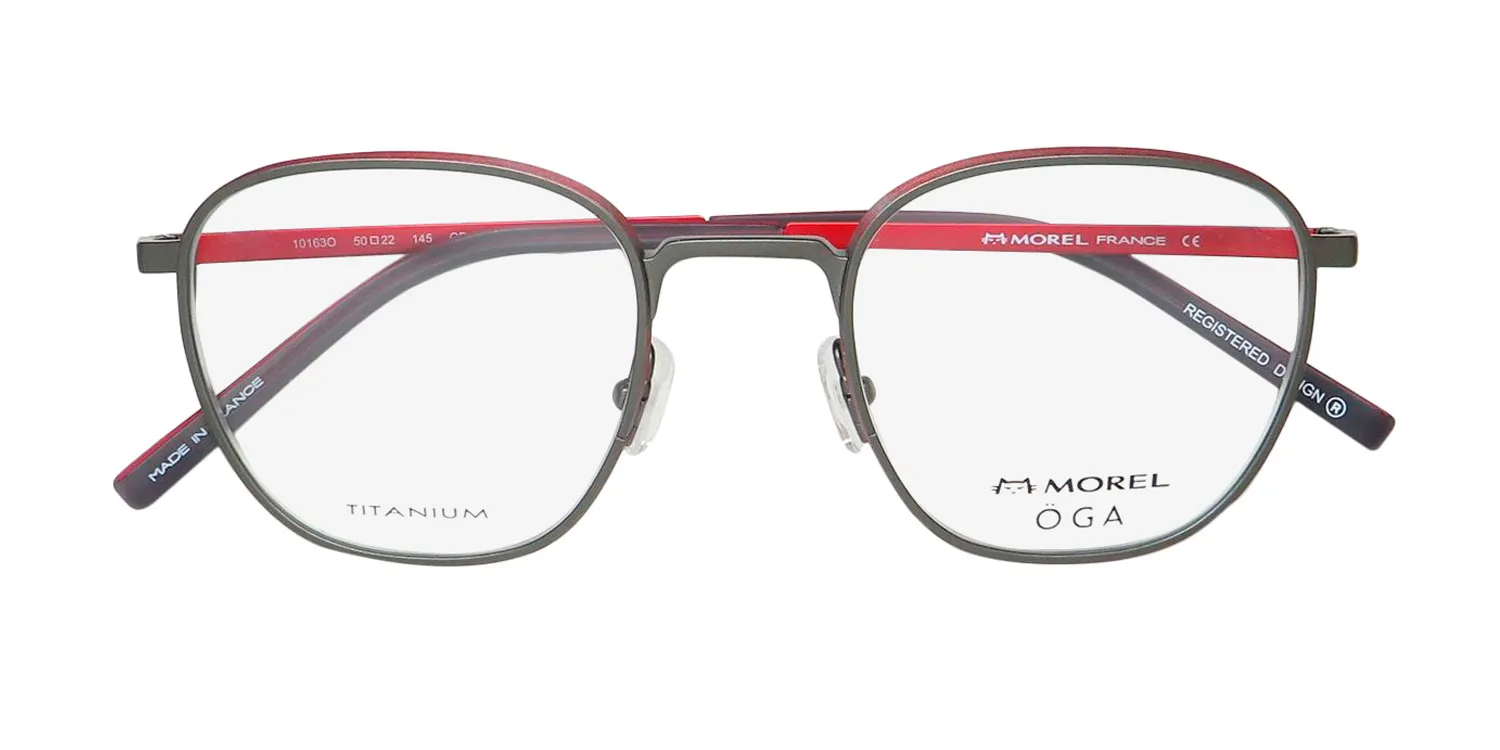 Morel Oga 10163o gr05 Eyeglasses Grey Dark 50mm 2