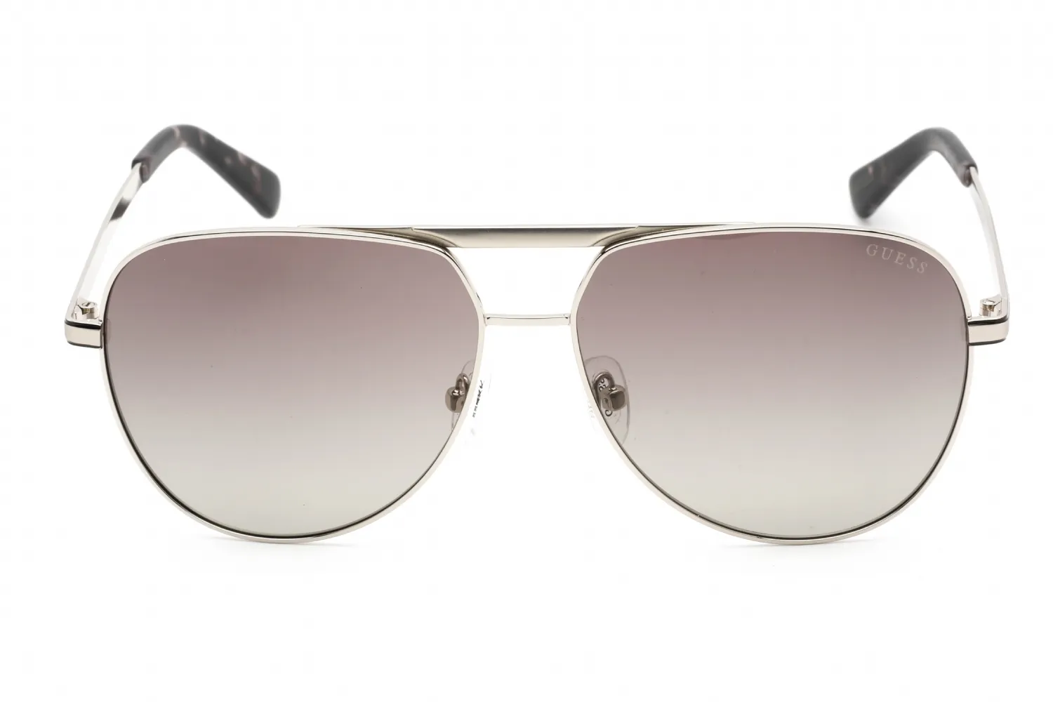 Guess GU00027 10B Sunglasses Shiny Light Nickeltin 61mm Men 2