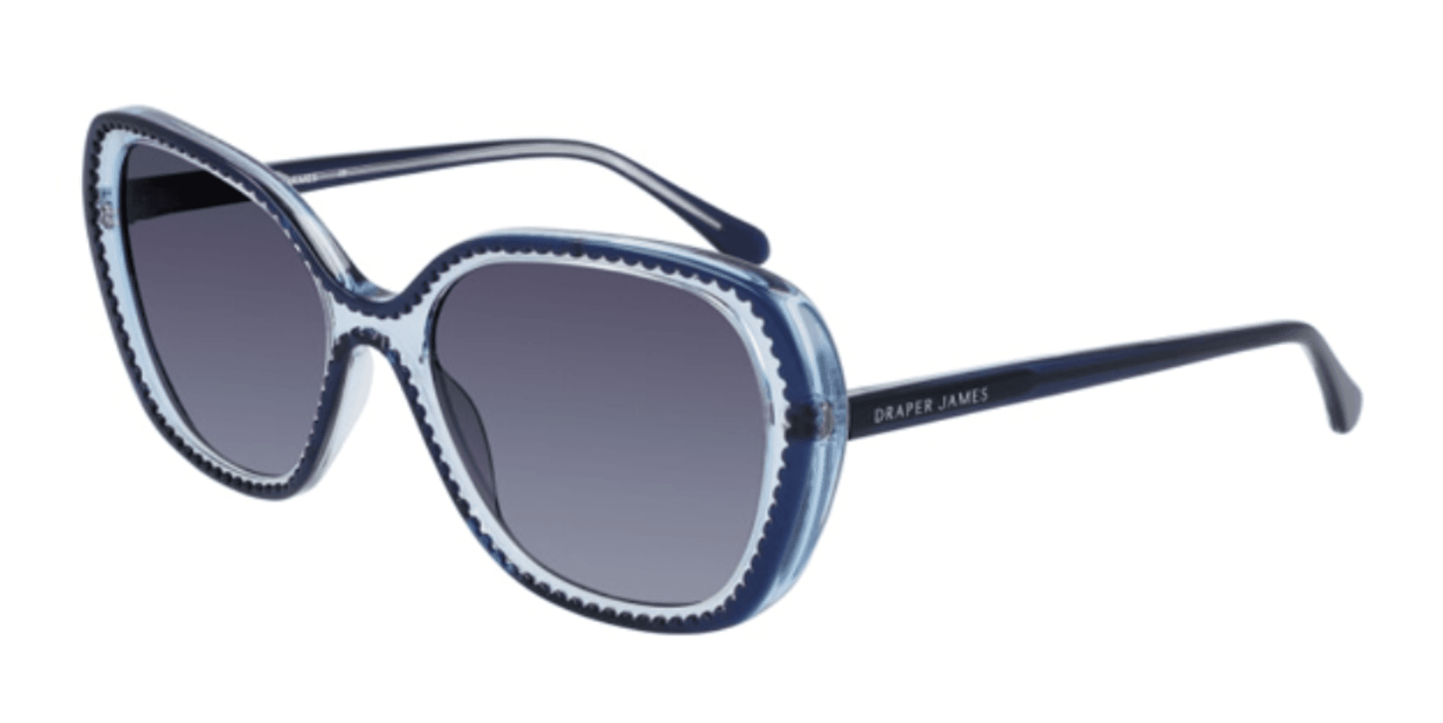 Draper James DJ7032 424 Sunglasses Blue 56mm Women