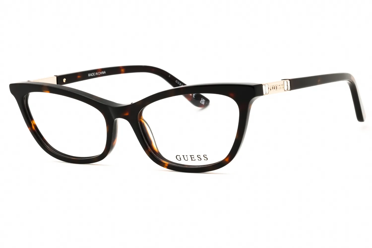 Guess GU50198 052 Eyeglasses Dark Havana 52mm Women