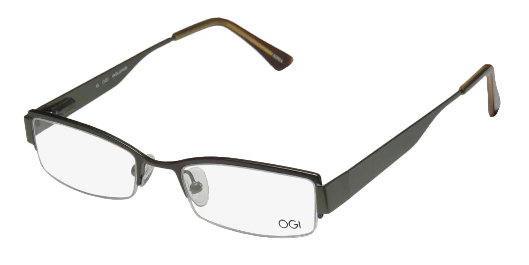 OGI 3050 622 Eyeglasses Brown 48mm Unisex