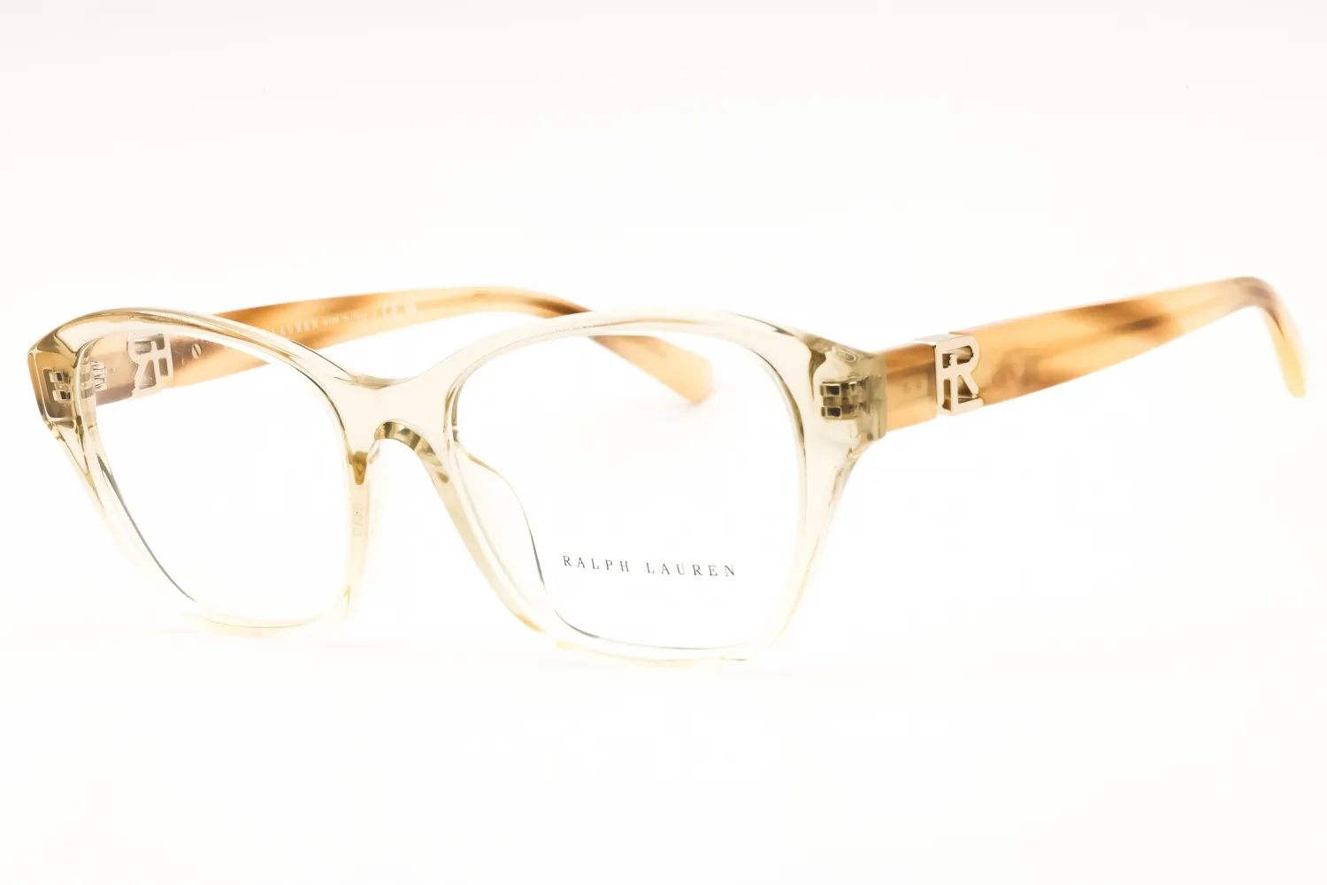 Ralph Lauren RL6236U 6111 Eyeglasses Transparent Beige Brown 53mm Women