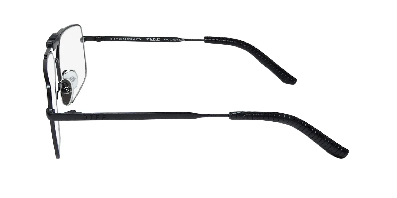 Diff 0380 Darth Vader Star Wars Blue Light Lens mbclx Eyeglasses Black 57mm 4