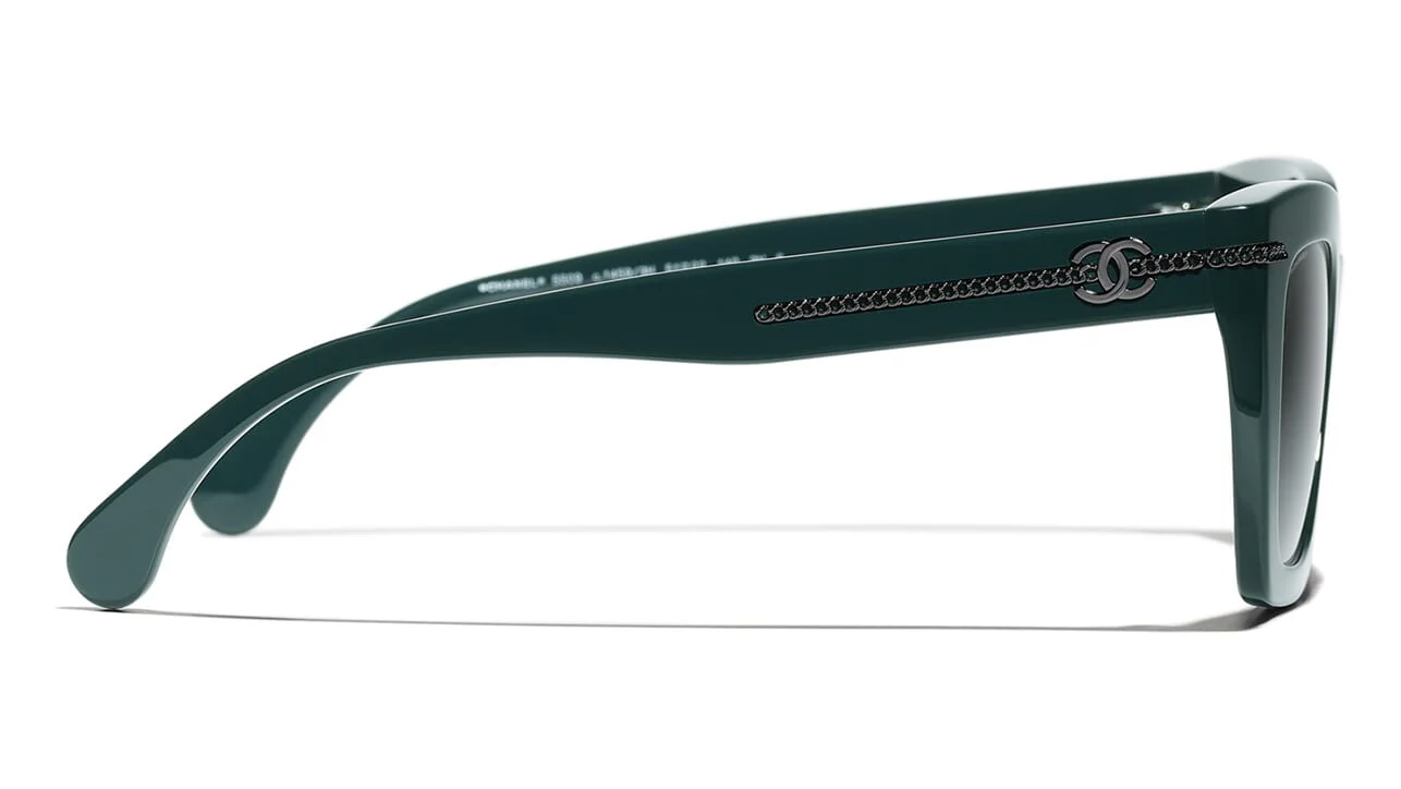 Chanel 5509 c.1459/3H Sunglasses Green 140mm Women 3