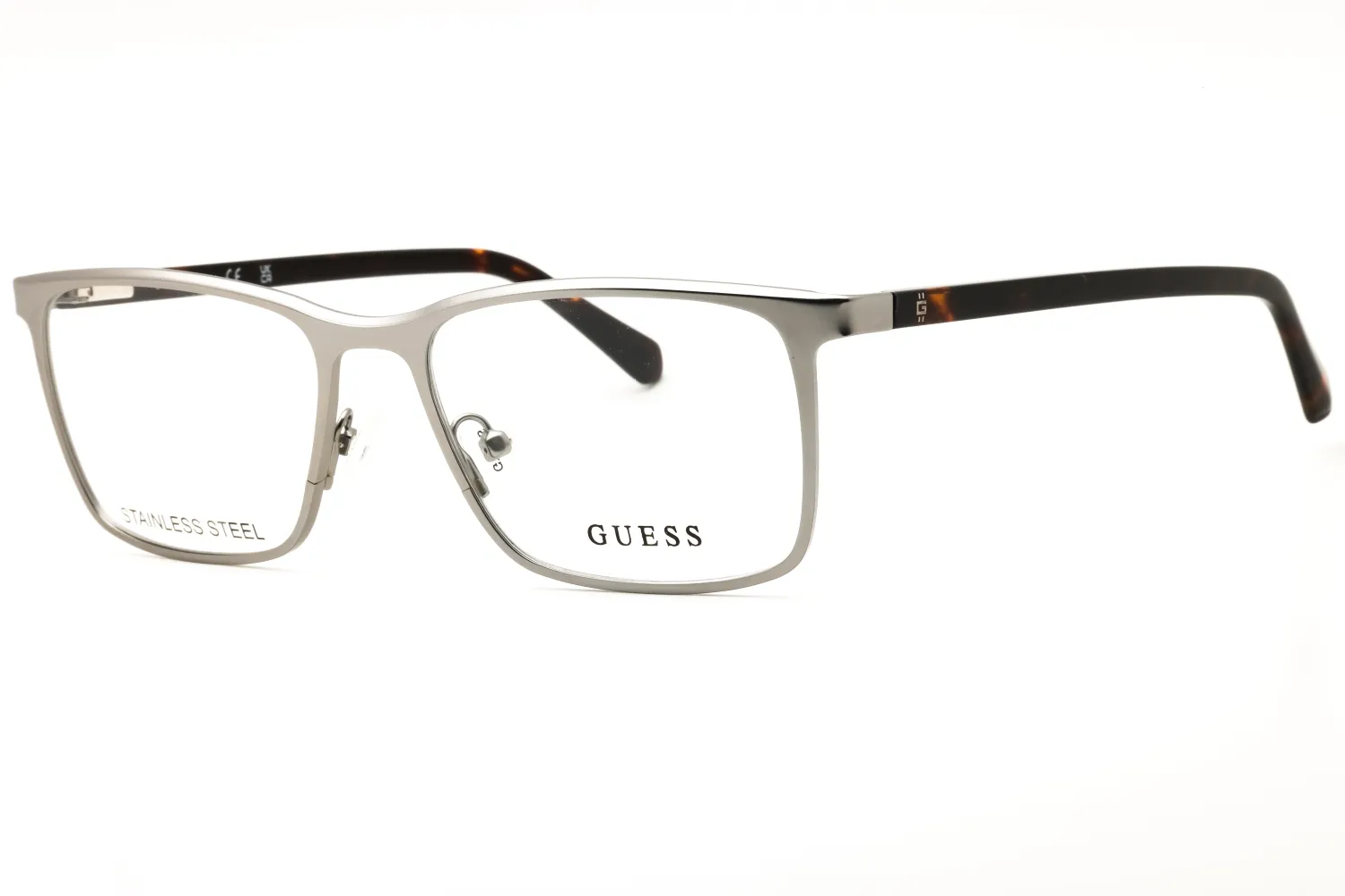 Guess GU50193 009 Eyeglasses Gunmetal 54mm Men